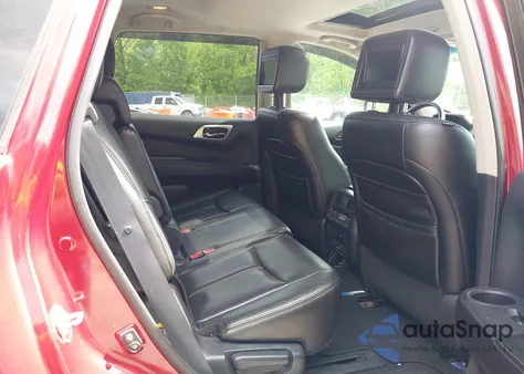 2013 Nissan Pathfinder Platinum from USA, damaged, VIN 5N1AR2MM1DC641760